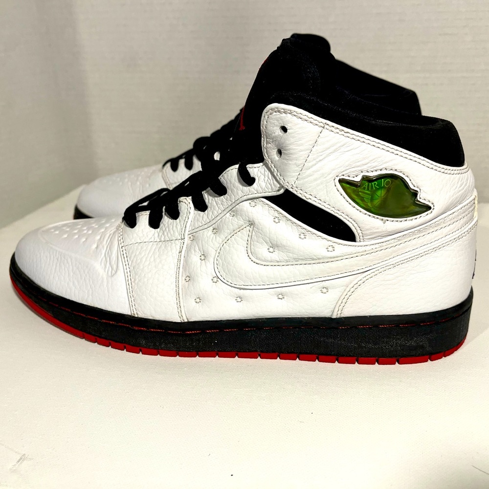 Nike Air Jordan 1 Retro 97 White Black Toe Size 12 Men's